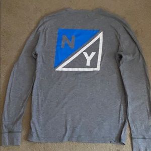 Aeropostale NY grey long sleeve shirt